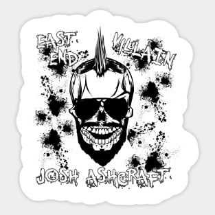 Josh Ashcraft (white) Sticker